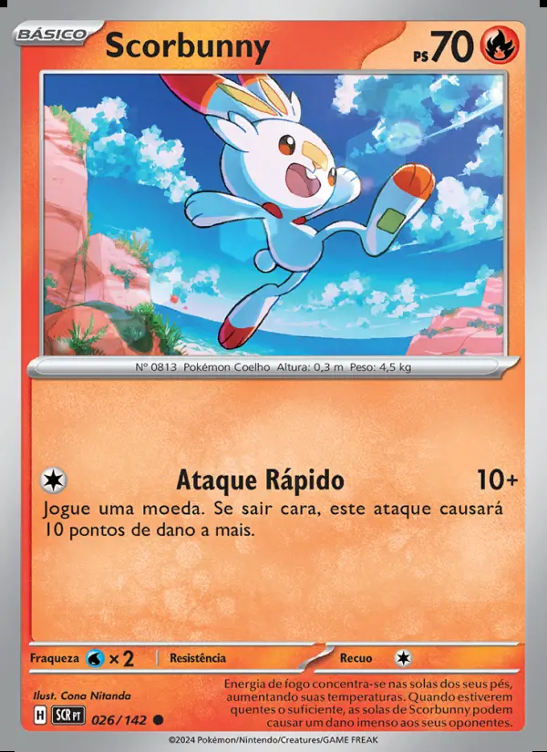 Image of the card Scorbunny