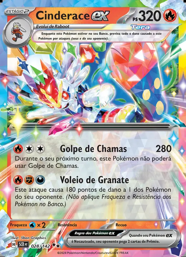 Image of the card Cinderace ex