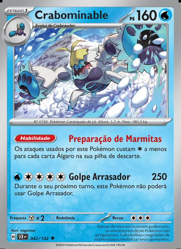 Image of the card Crabominable