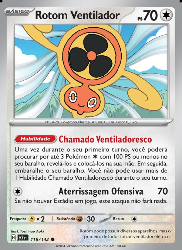 Image of the card Rotom Ventilador