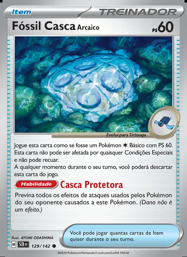 Image of the card Fóssil Casca Arcaico