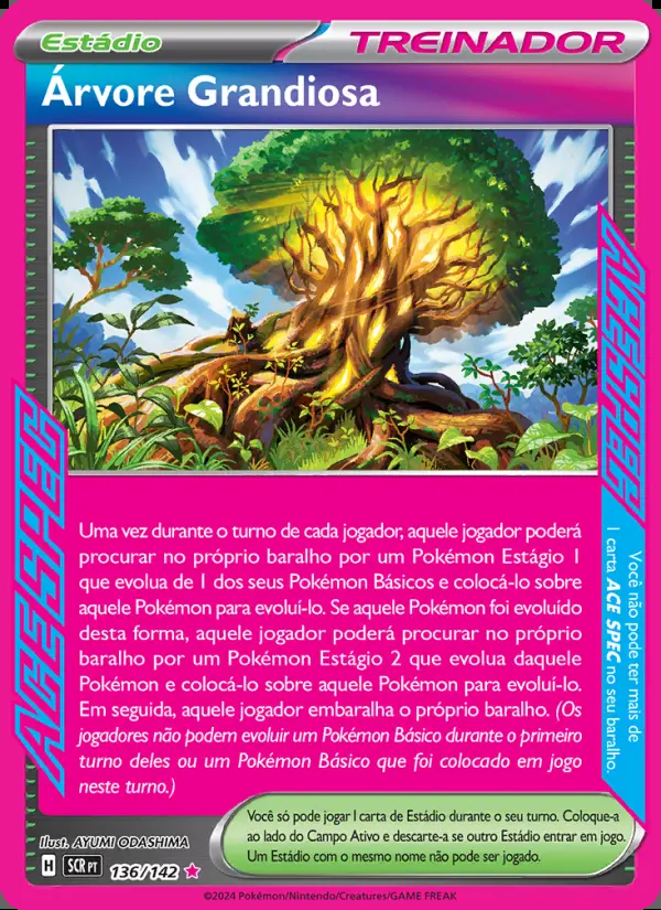 Image of the card Árvore Grandiosa