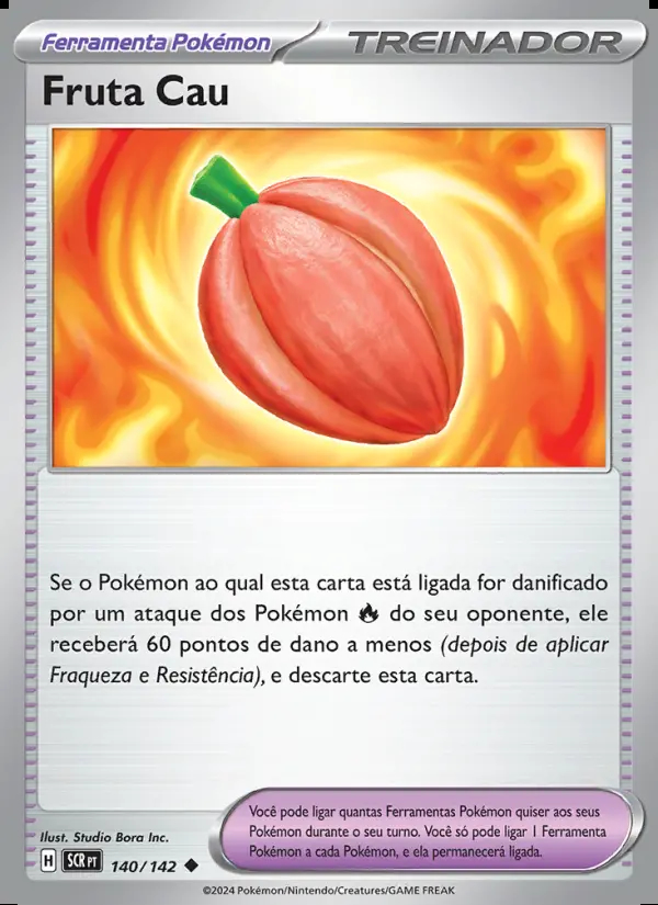 Image of the card Fruta Cau