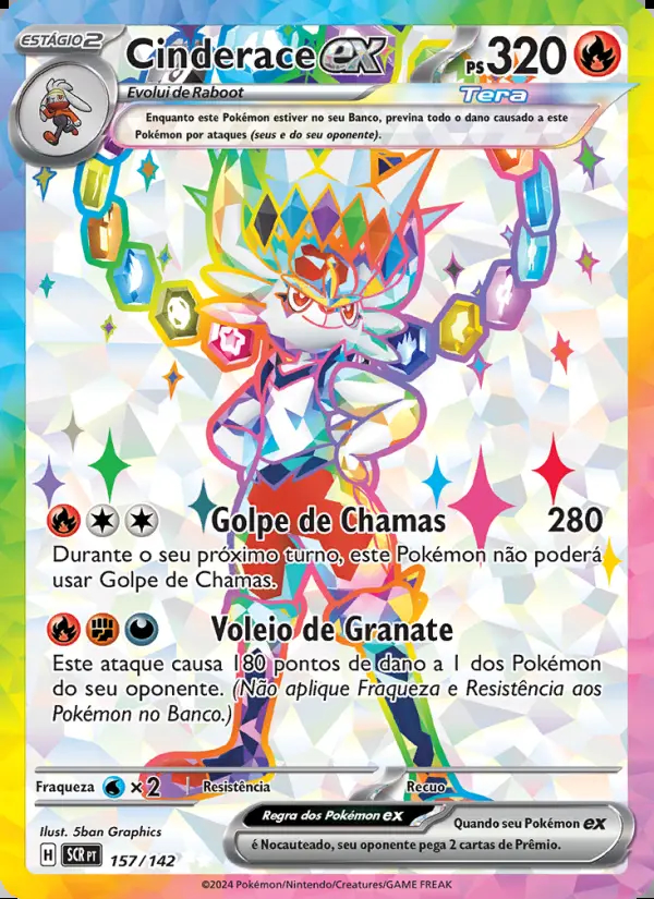 Image of the card Cinderace ex