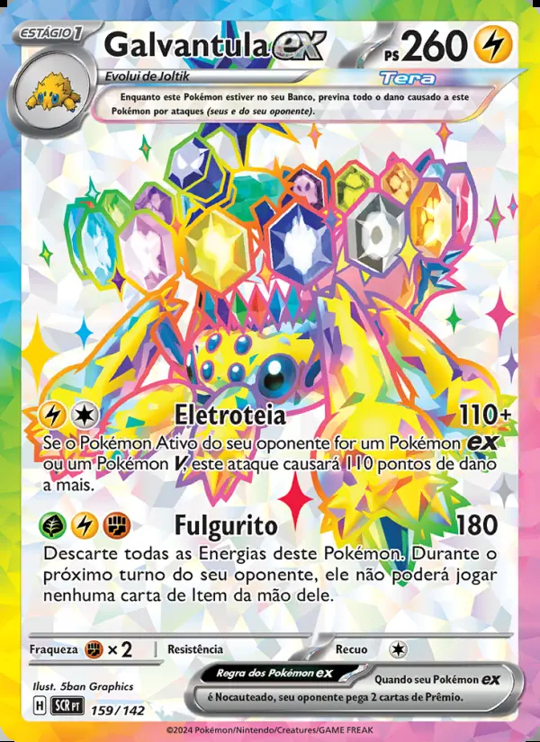 Image of the card Galvantula ex