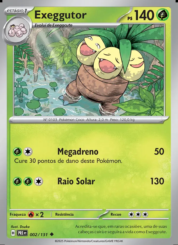 Image of the card Exeggutor