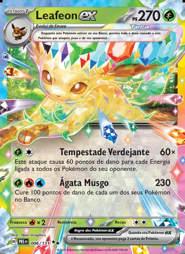 Image of the card Leafeon ex