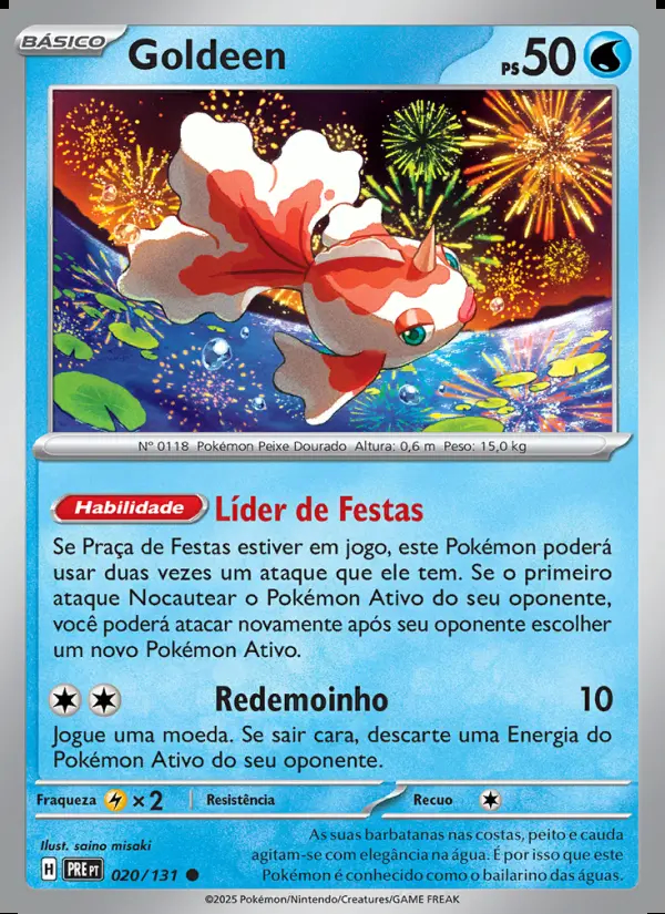 Image of the card Goldeen