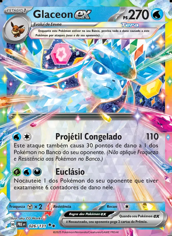 Image of the card Glaceon ex