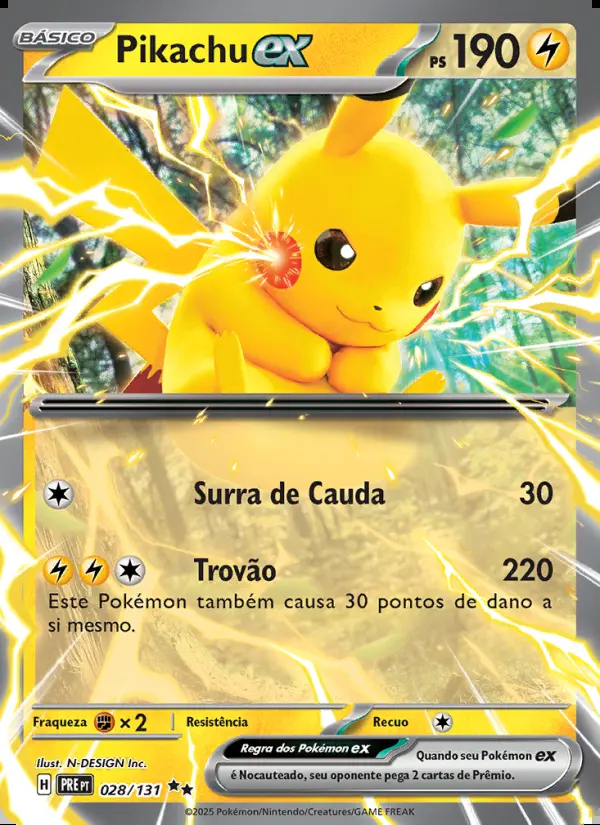 Image of the card Pikachu ex