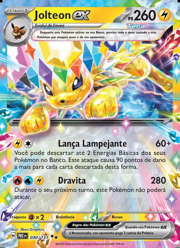 Image of the card Jolteon ex