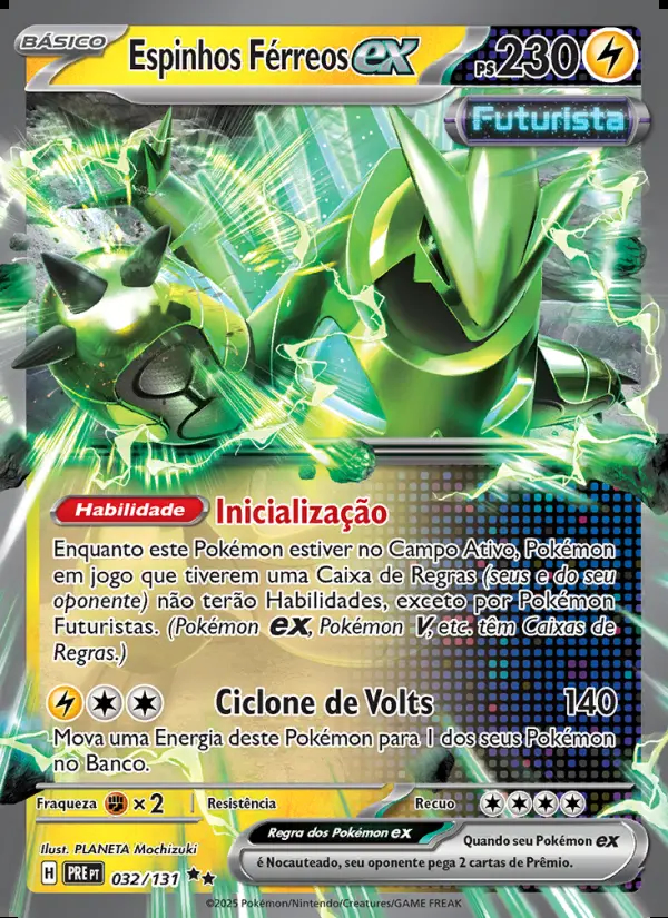 Image of the card Espinhos Férreos ex