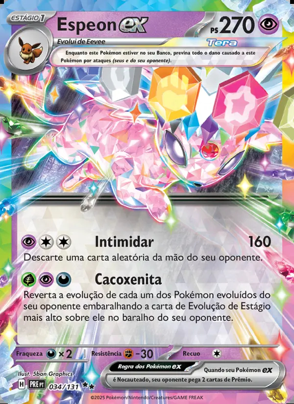 Image of the card Espeon ex