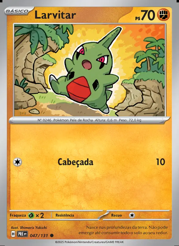 Image of the card Larvitar