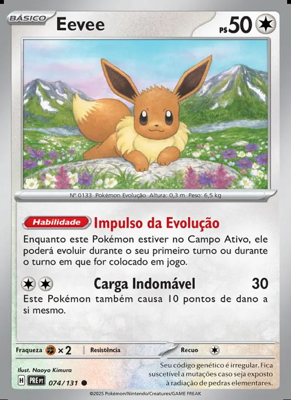 Image of the card Eevee