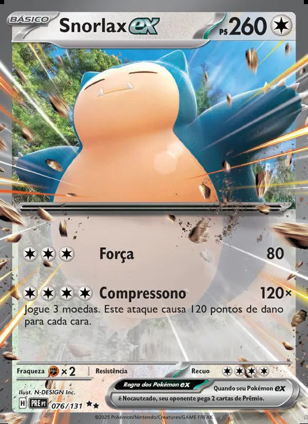 Image of the card Snorlax ex