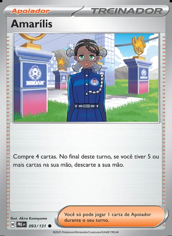 Image of the card Amarílis