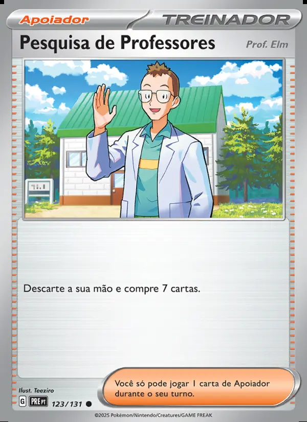 Image of the card Pesquisa de Professores