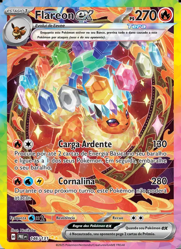 Image of the card Flareon ex