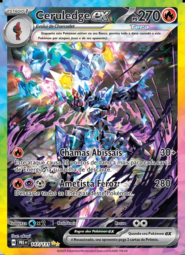 Image of the card Ceruledge ex