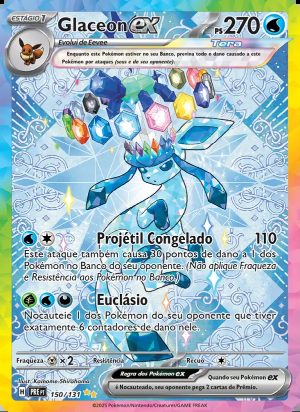 Image of the card Glaceon ex