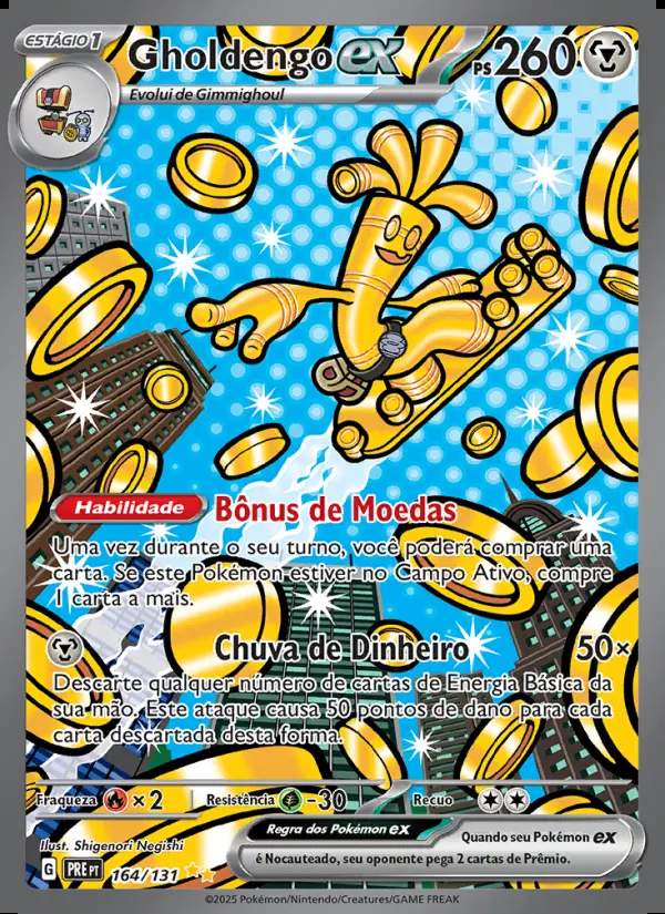 Image of the card Gholdengo ex