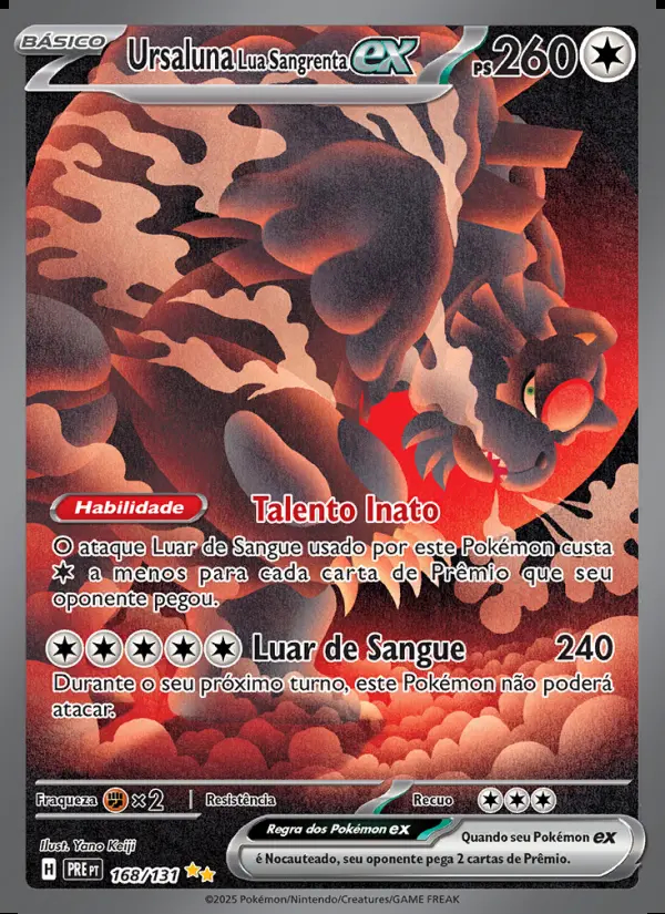 Image of the card Ursaluna Lua Sangrenta ex