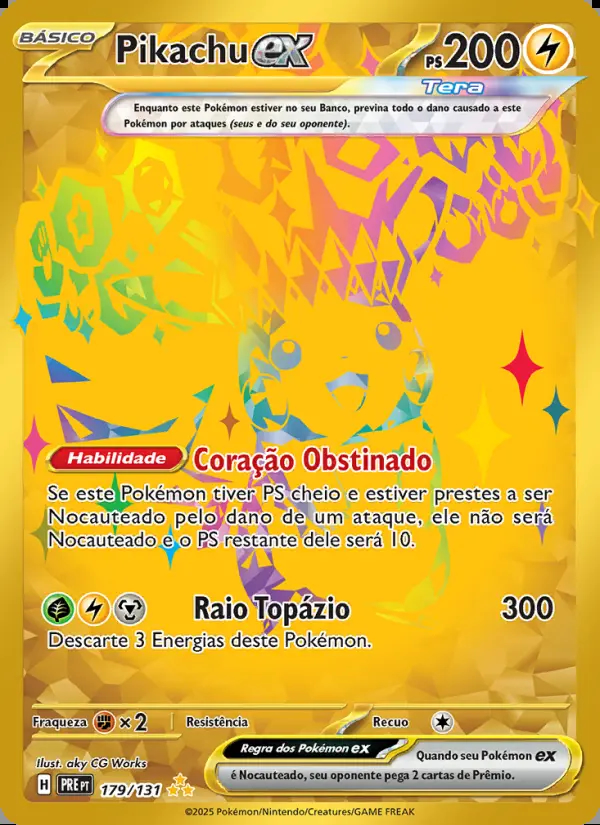 Image of the card Pikachu ex