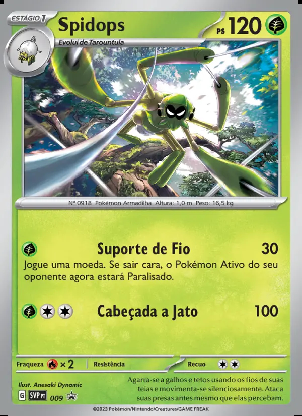 Image of the card Spidops