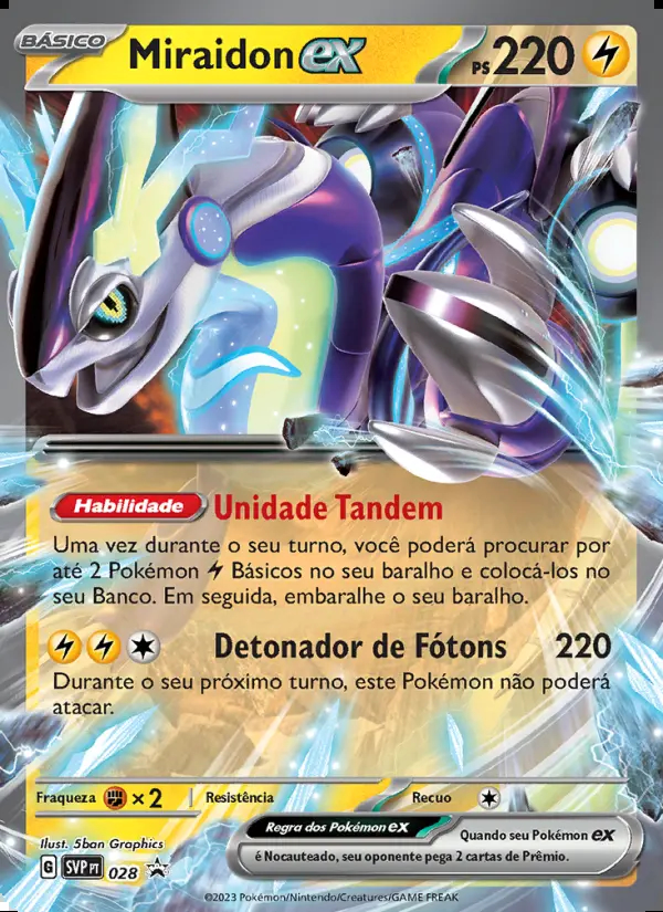 Image of the card Miraidon ex