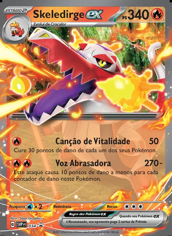 Image of the card Skeledirge ex