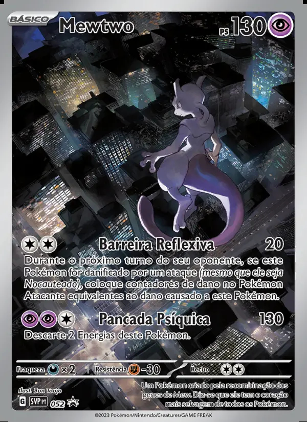 Image of the card Mewtwo