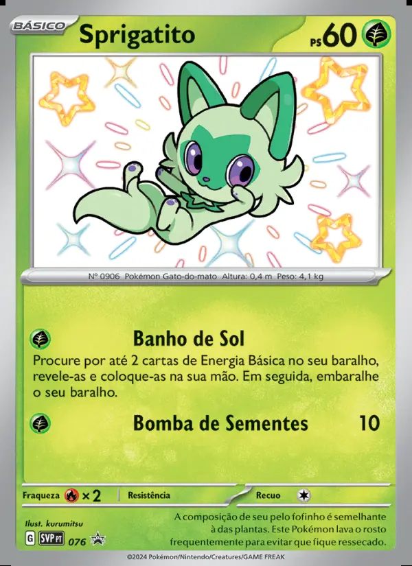 Image of the card Sprigatito