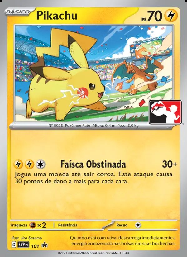 Image of the card Pikachu