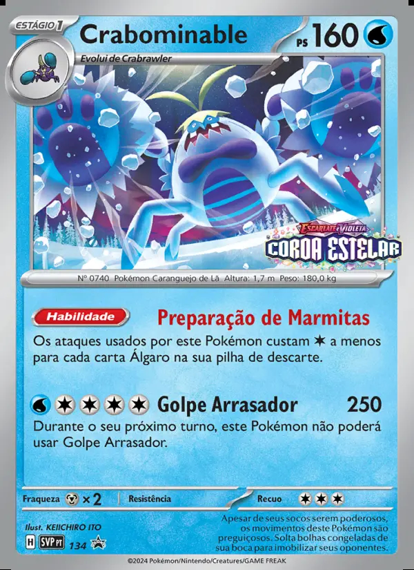 Image of the card Crabominable