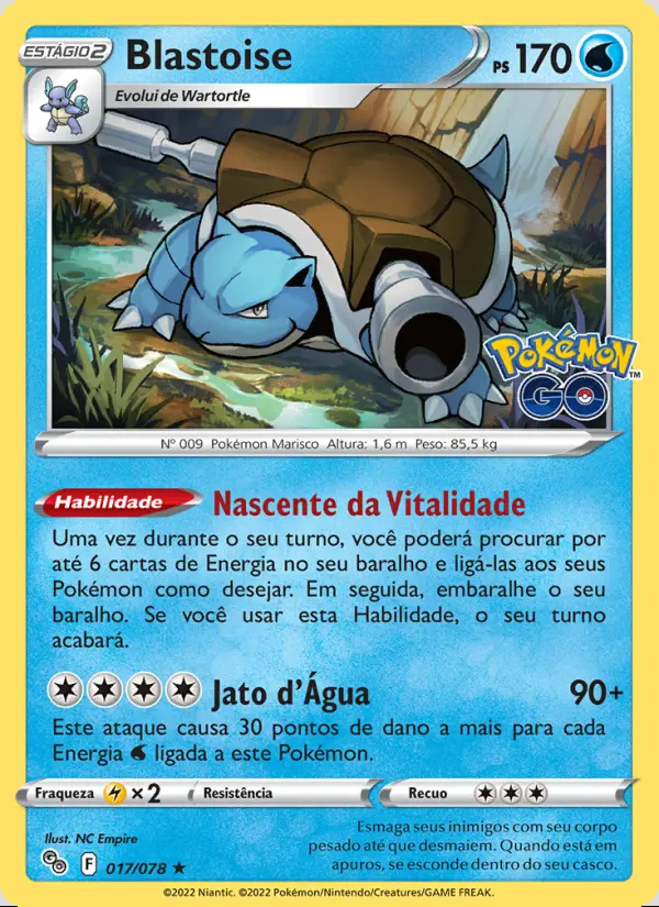 Image of the card Blastoise