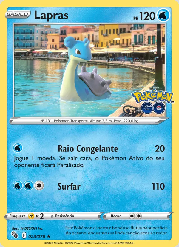 Image of the card Lapras