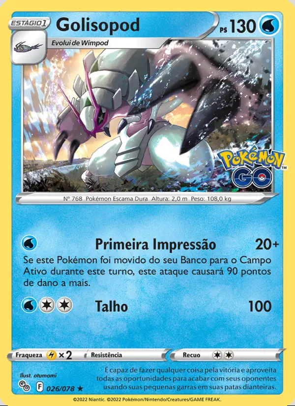 Image of the card Golisopod