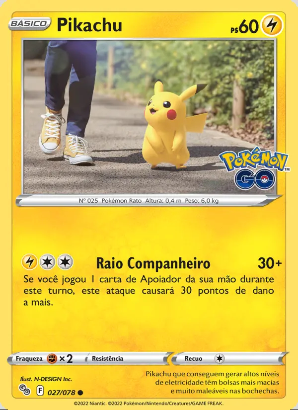 Image of the card Pikachu