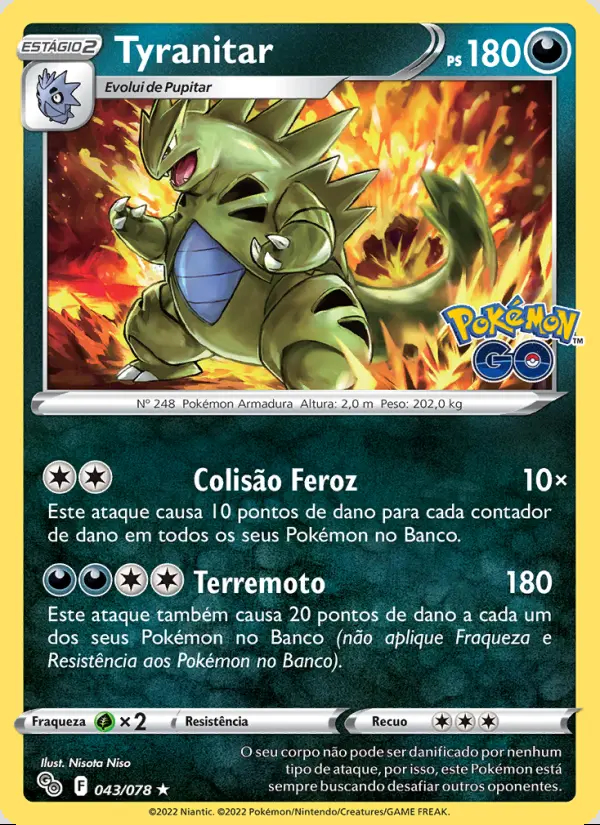 Image of the card Tyranitar