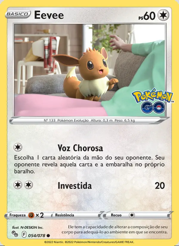 Image of the card Eevee