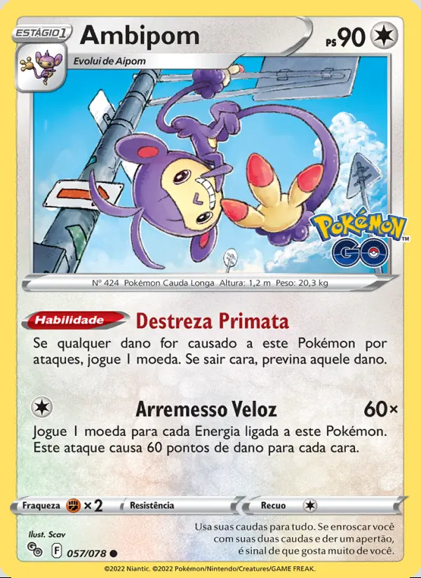 Image of the card Ambipom