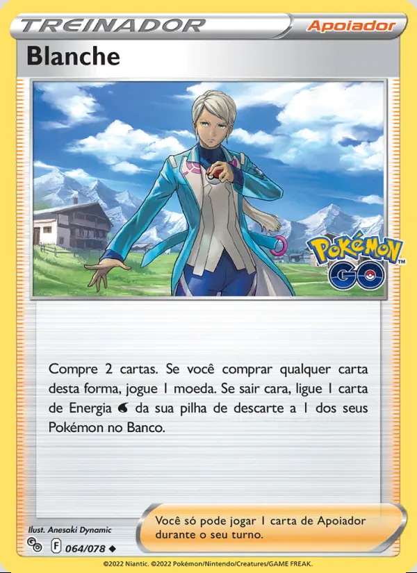 Image of the card Blanche