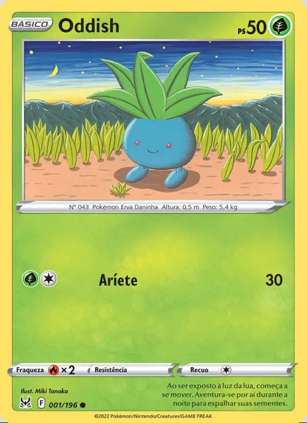 Image of the card Oddish