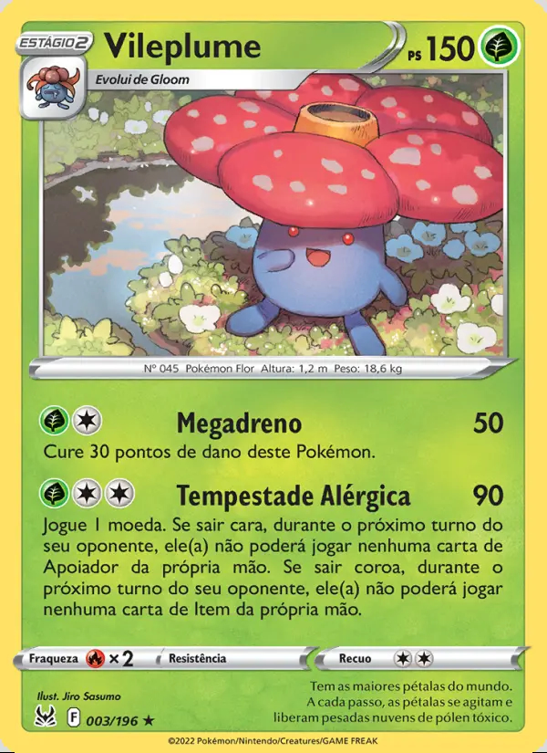 Image of the card Vileplume