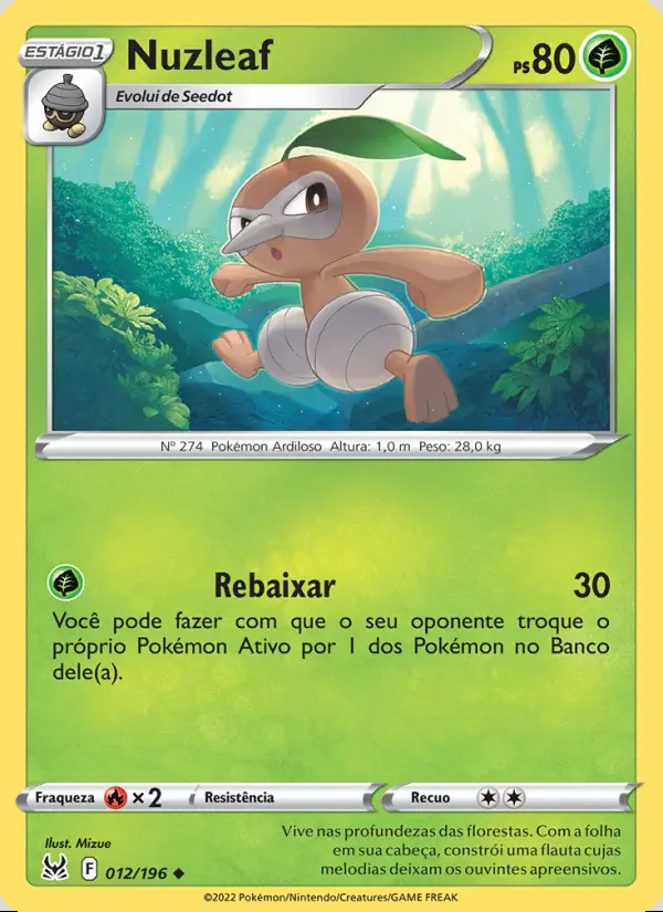 Image of the card Nuzleaf