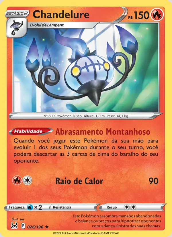 Image of the card Chandelure