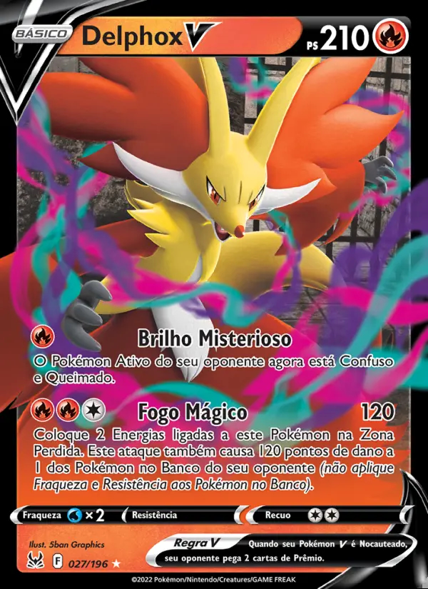 Image of the card Delphox V