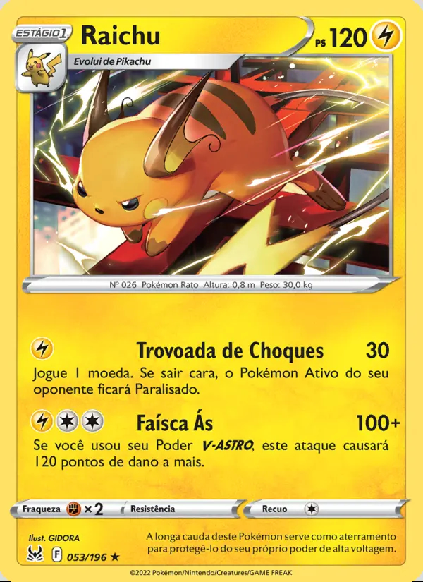 Image of the card Raichu