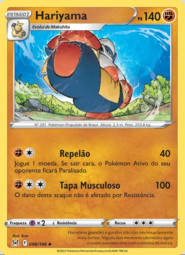 Image of the card Hariyama